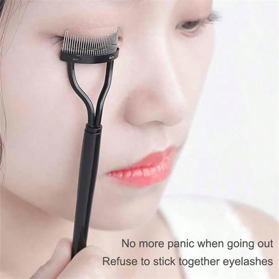 Black Eyelash Curler Brush Makeup Tool for Eye Lash Curling