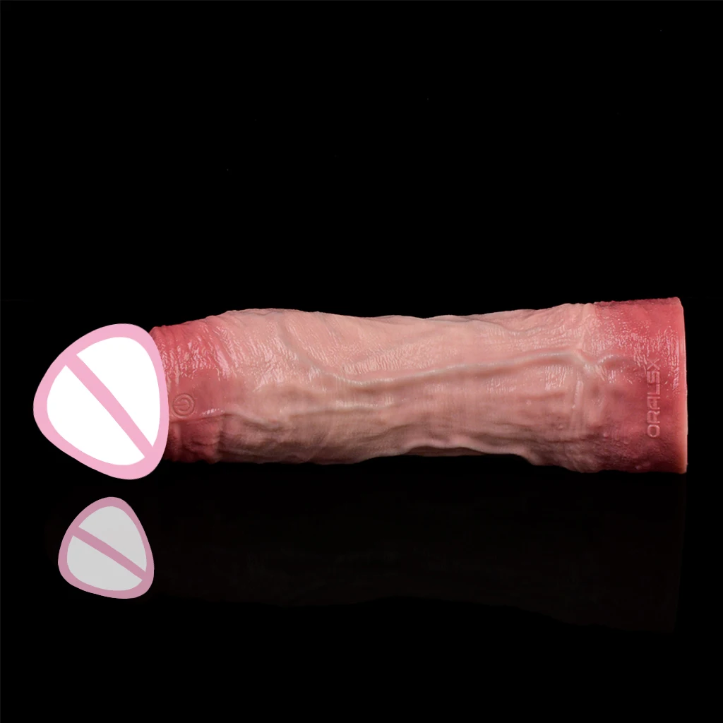 HeartCaptor Silicone Sleeve Extender for Men Delay Support Reusable Enhancer - Details 16