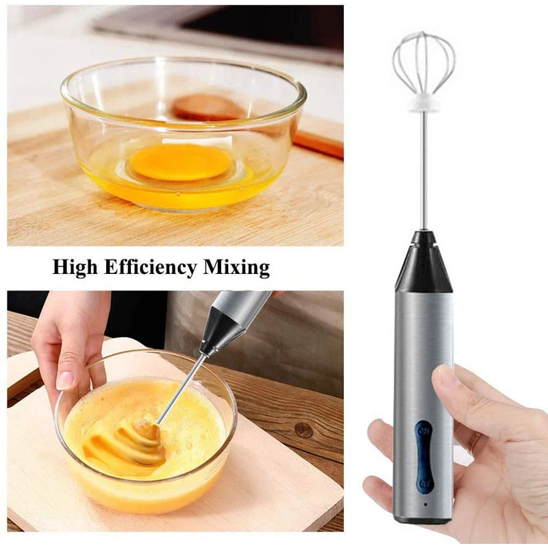 3 In 1 Rechargeable Blender Milk Frother 3 Speeds Electric