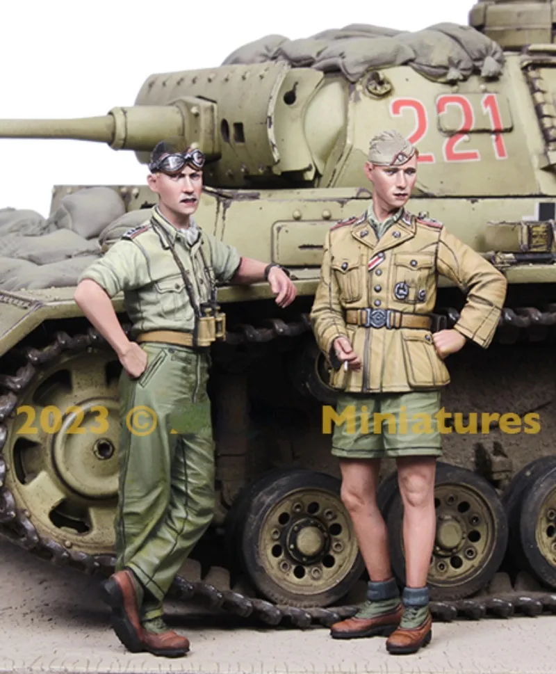 

Детали для строительства в масштабе 1/35, строительные наборы Tank Soldier 2, несобранные и Неокрашенные Фигурки 987A