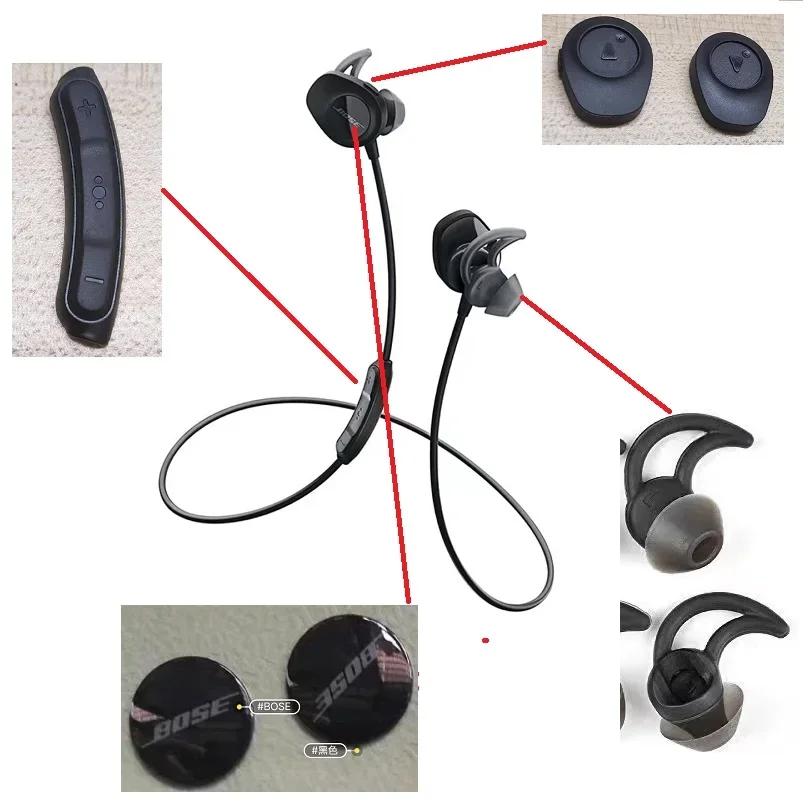 

Запасные части чехол для наушников для Bos SoundSport bluetooth наушники-вкладыши Водонепроницаемая гарнитура наушники-вкладыши
