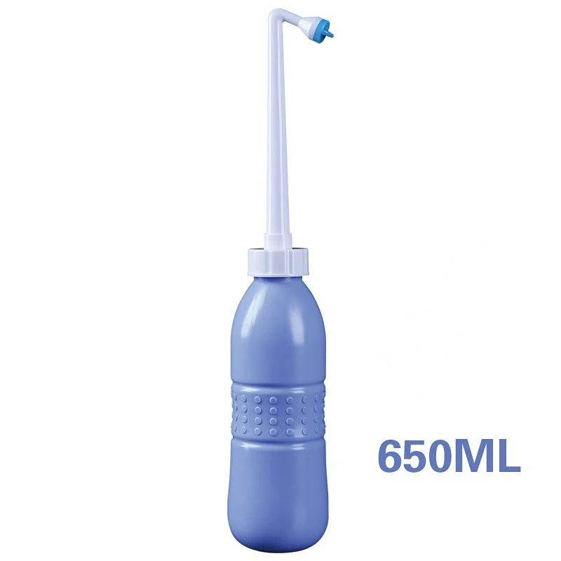 400-650ML Portable Travel Hand Held Bidet Sprayer Personal Cleaner Hygiene Bottle Spray Washing Baby Butt Flushing Device images - 6