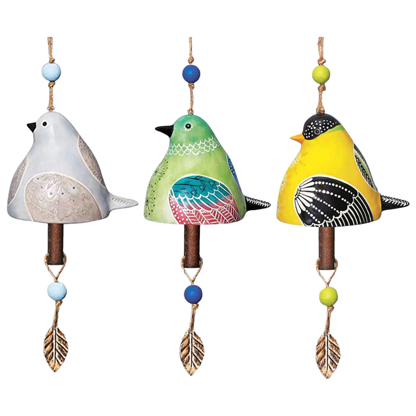 

Chimes For Outdoors 15.7in Long Creative Resin Wind Chime Crisp Sound Windchimes Unique Outdoor Clearance Bird Decor For Patio