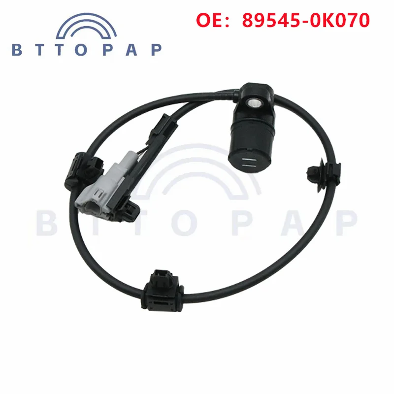 Toyota Hilux 2005-2012 시리즈 모델용 후방 우측 ABS 휠 속도 센서, 자동차 예비 부품, 89545-0K070