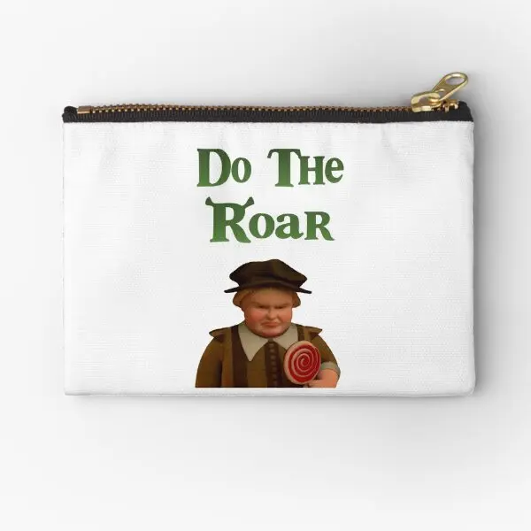 

Do The Roar Zipper Pouches Money Wallet Panties Coin Pocket Storage Women Underwear Socks Key Men Cosmetic Pure Small Bag