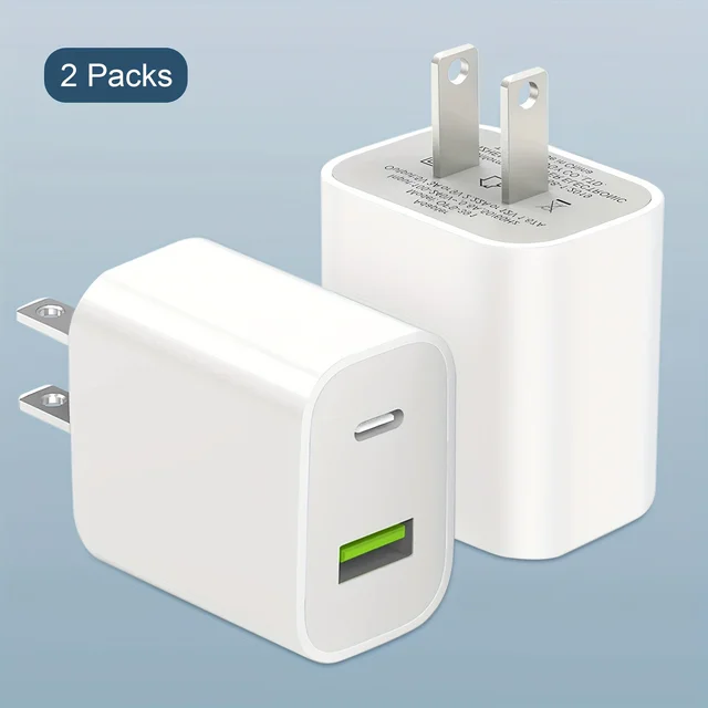 Dual USB-C Charger Block 3