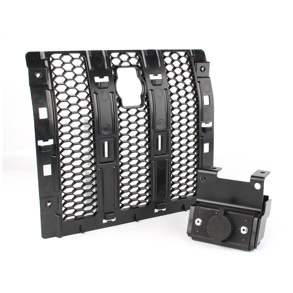 

Black Auto Car Hood Lock Catch Kit w/ Key For Jeep Wrangler JL Sahara Rubicon Unlimited 2018