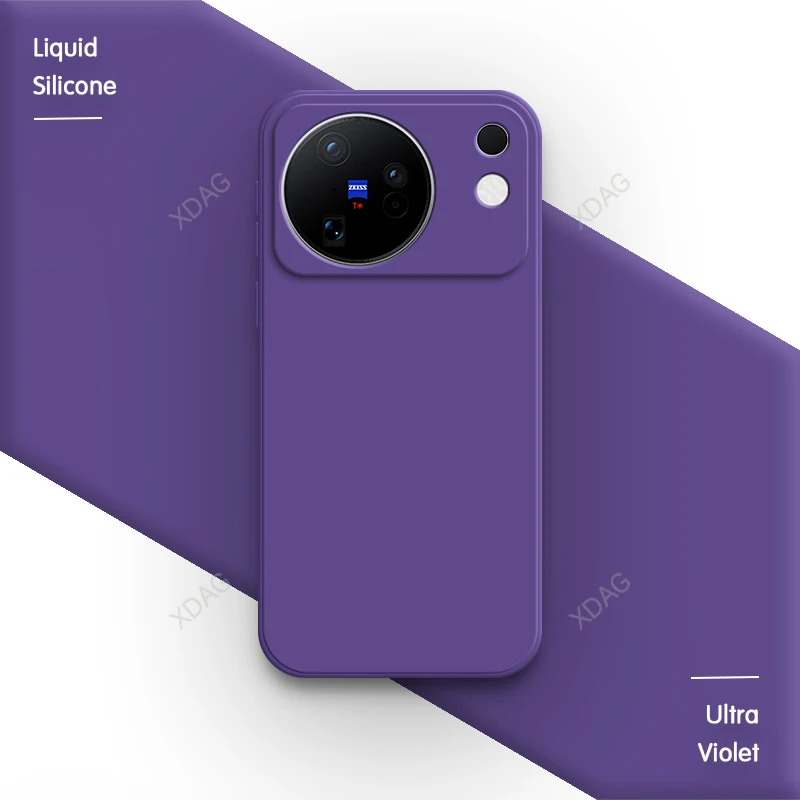 Luxurious Soft Liquid Silicone Phone Case with Enhanced Camera Protection