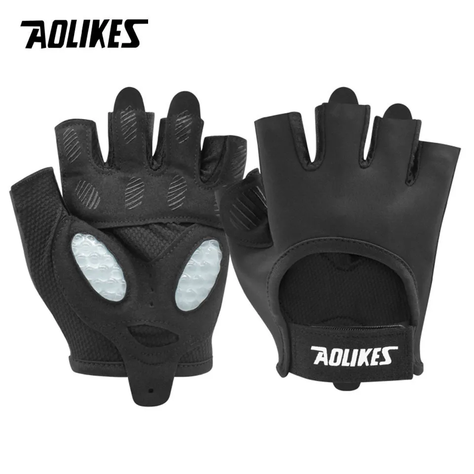 Bodybuilding Workout Fitness Gloves Non-slip Gym Training Sport Gloves Weight Lifting Ridding Men Women sports gloves,gym gloves