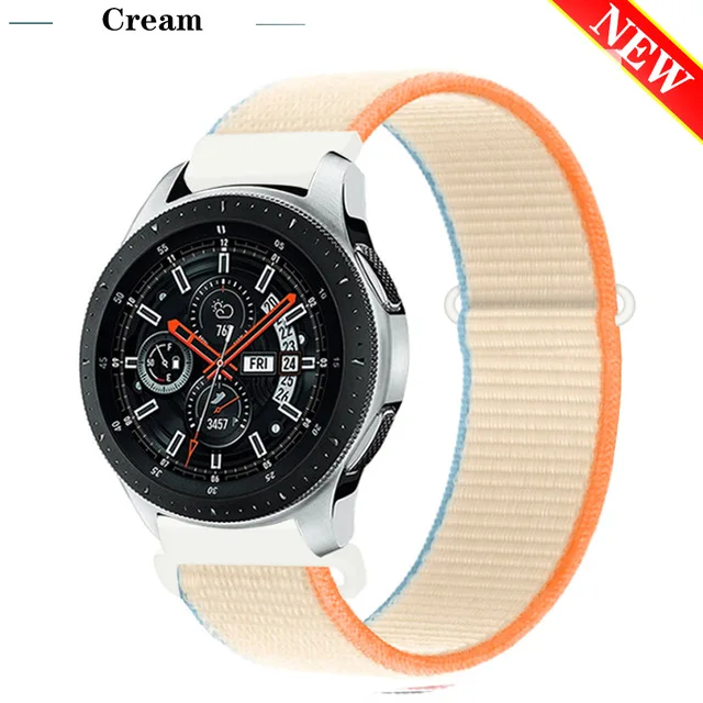 

Ремешок нейлоновый для Samsung Galaxy Watch 3 Active 1 2, сменный Браслет для Huawei Watch GT/GT2, 20 мм 22 мм, универсальный