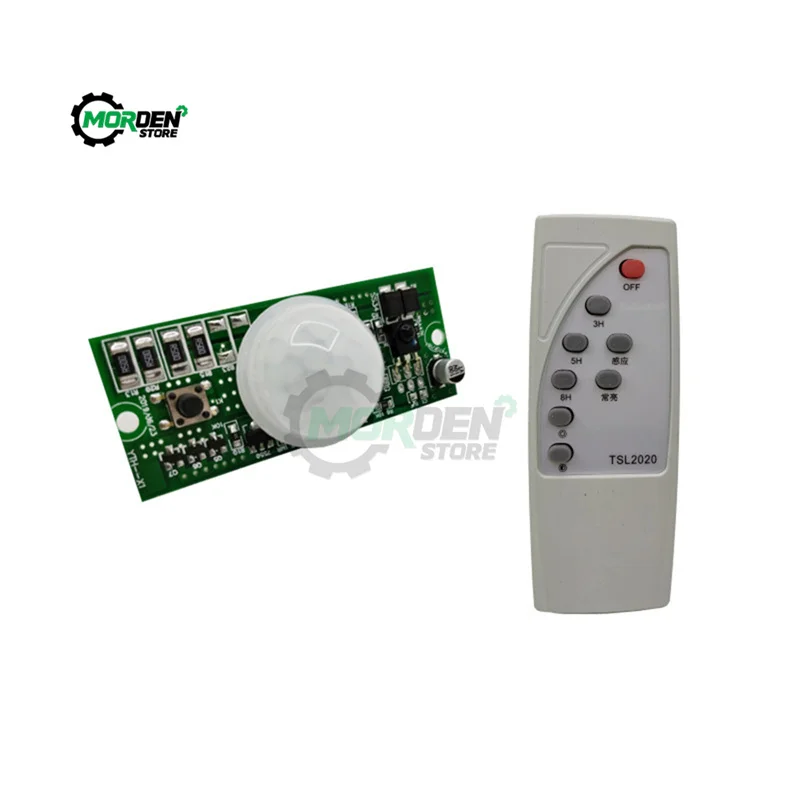 3.2V 3.7V Remote Control PIR Solar Integrated Street Lamp Sensor Circuit Board Induction Mode Controller Power Supply images - 6