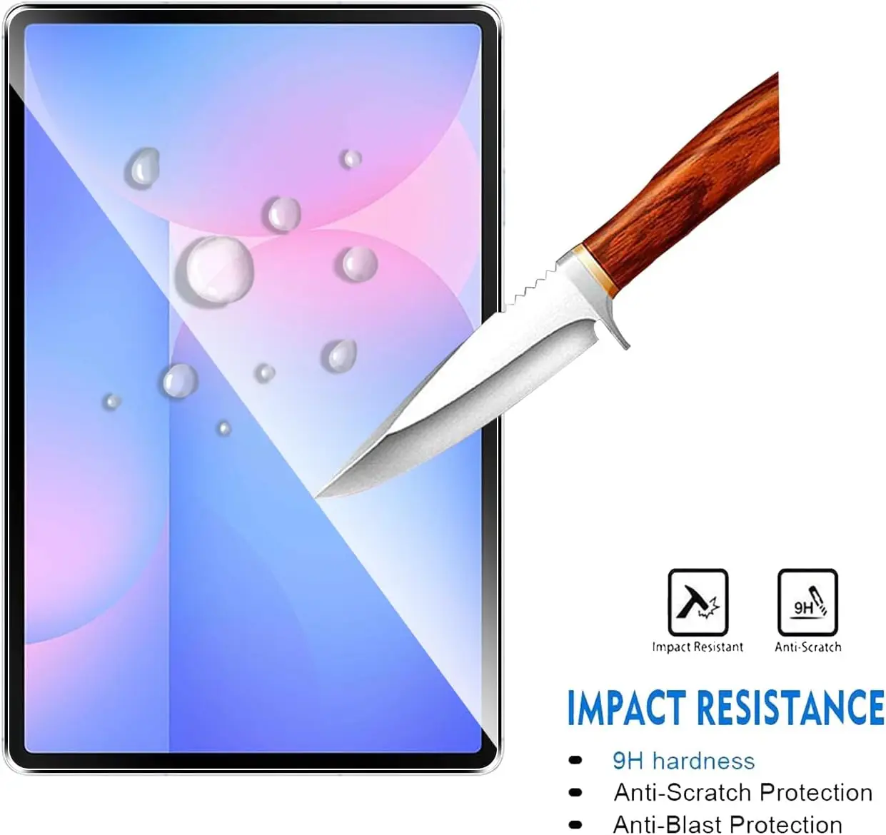 Premium Tempered Glass Screen Protector Set - Ultra Protective Film, 2 Pack