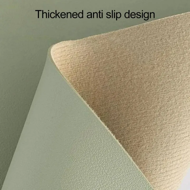 Non-Slip Heat Resistant Table Placemat Waterproof Kitchen Dining Placemat Fake Leather Cup Coaster Home Supply