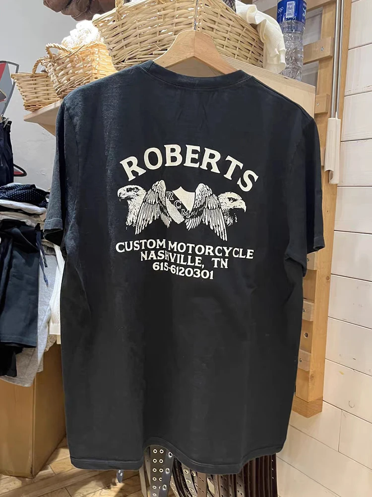 

Футболка женская с круглым вырезом и коротким рукавом, винтажный свободный хлопковый топ в стиле оверсайз, повседневная одежда с принтом орла, Y2k, лето