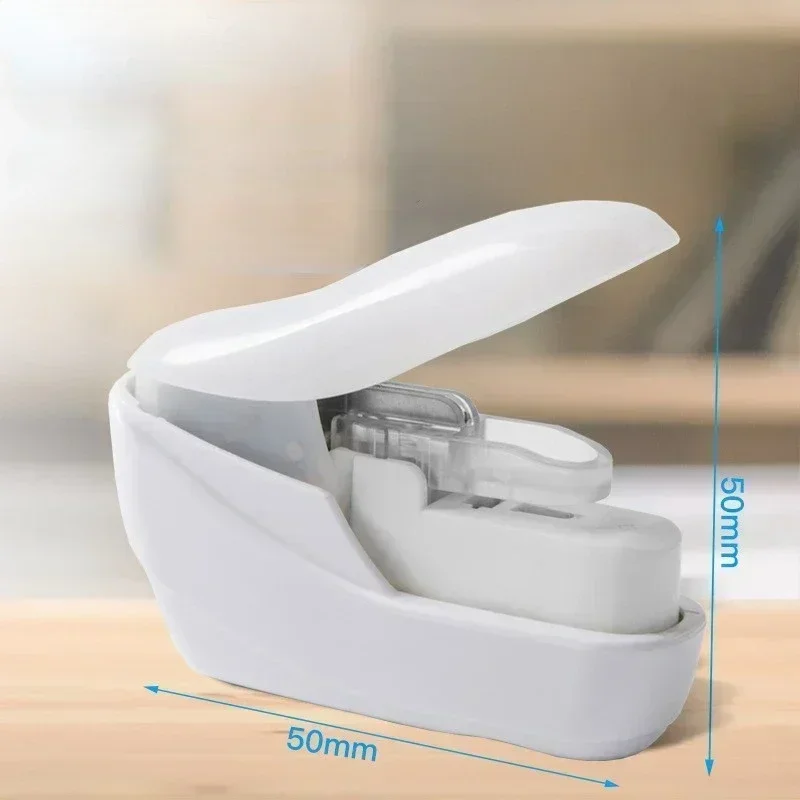 스테이플러 없는 스테이플링 스테이플러, 스테이플러 없음, 못 없는 스테이플러, 스테이플 기계, 미니 귀여운 책 종이