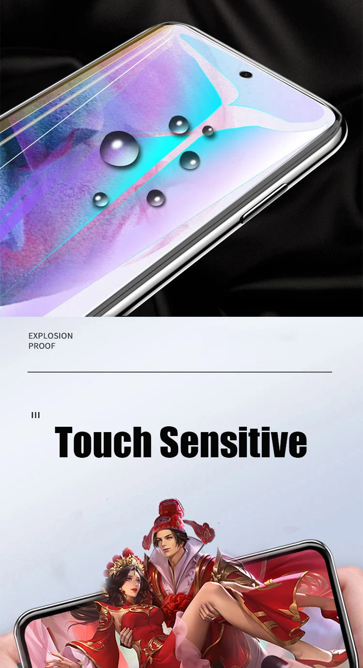 3 Stück Schutz glas für Samsung Galaxy A54 A14 A34 A24 A04 A55 A35 A25 A15 A05s Displays chutz folie für Samsung S22 S23 S24 Plus – Detail 8
