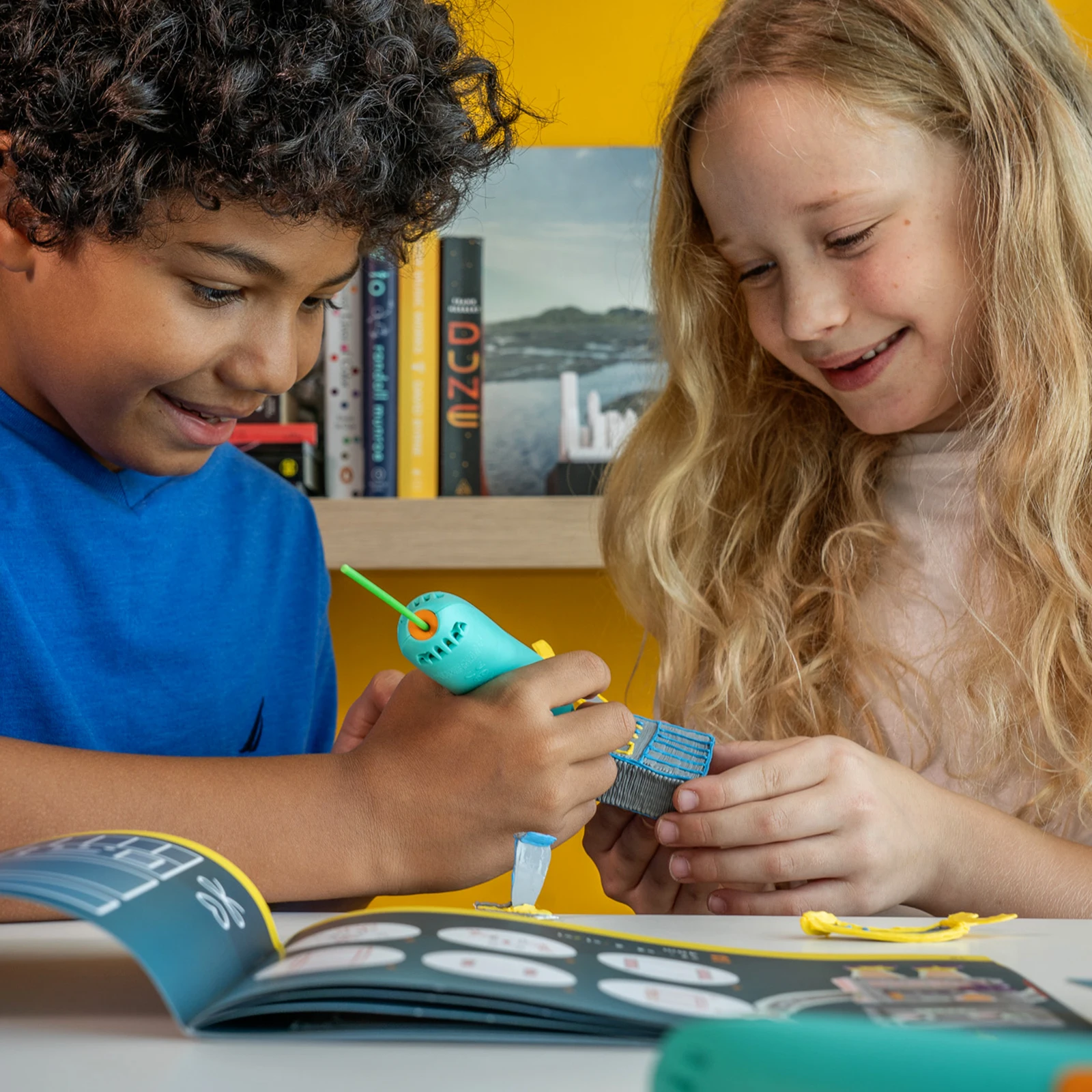 어린이용 3D 펜 세트, 사용하기 쉬운, 가정 예술 활동 세트, 남아용 교육 스템 장난감