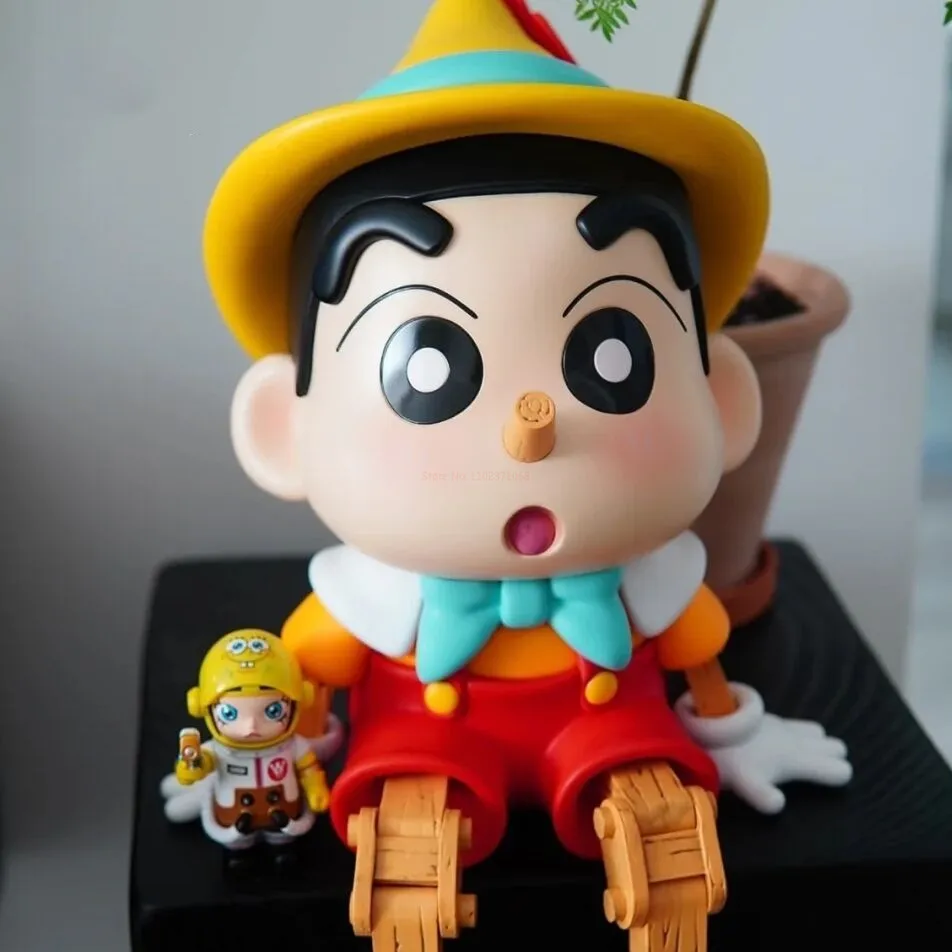 

Фигурки Crayon Shin-Chan, косплей, Пиноккио, кукла, аниме, экшн-фигурки, модель серии Gk, блокировочное украшение, подарки на день рождения