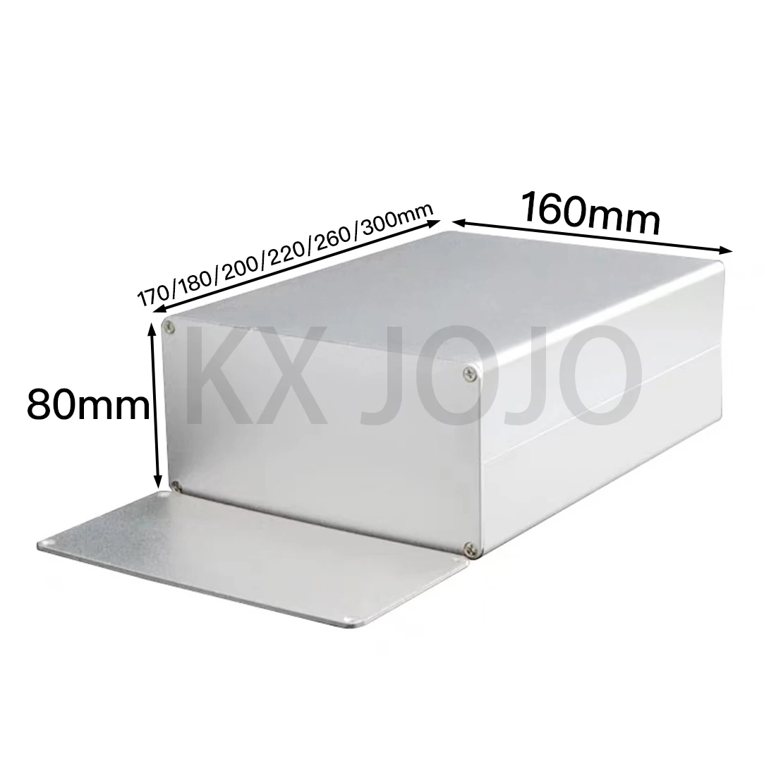 gabinete de aluminio split case fonte 01