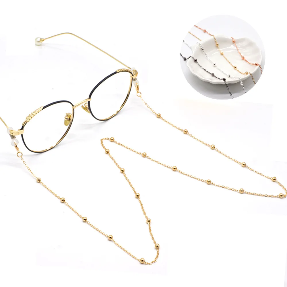 Fashion Metal Men women Eyeglass Chains Sunglasses Reading Beaded Glasses Chain Eyewears Cord Strap Rope female glasses chain BEST SELLERS Fashion Metal Men women Eyeglass Chains Sunglasses Reading Beaded Glasses Chain Eyewears Cord Strap Rope female glasses chain BEST SELLERS