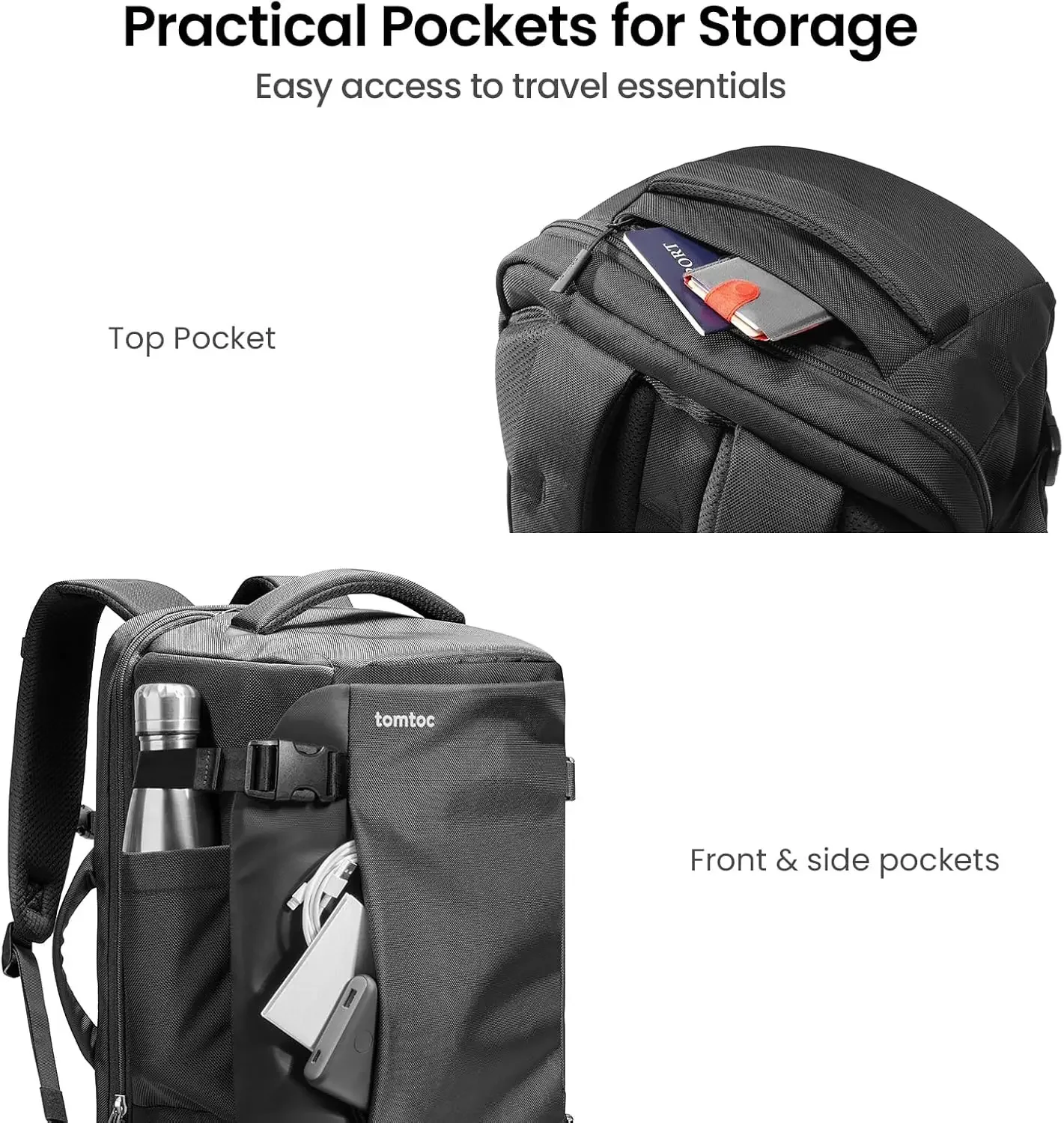 Travel Backpack,Friendly Flight Approved Carry-on Luggage Hand Water-resistant Lightweight Business Rucksack