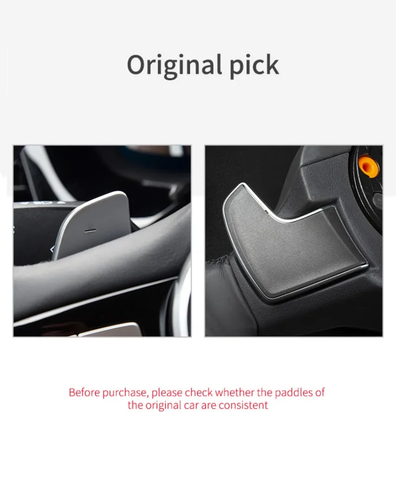 T-carbon Carbon Fiber Shift Paddle Shifter For BMW G Series G30 G38 G10/G12 Toyota Supra A90 Paddle Shift Car Accessories