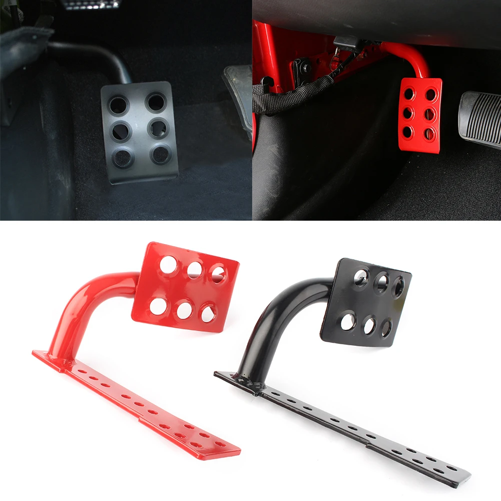 

1PC Car Interior Pedal Foot Rest Footrest Kick Panel for Jeep Wrangler JK 2007 2008 2009 2010 2011 2012 2013 2014 2015 2016 2017