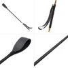Riding Equestrian Whip Training PU Leather Lash Anti-slip Portable Learning for Outdoor Racing Performance Beginner 3