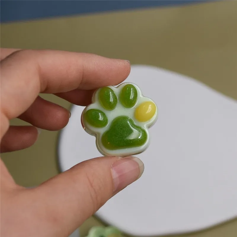 Beadthoven 1 Set Cat Paw Silicone Mold Big Cat Footprint Resin Casting