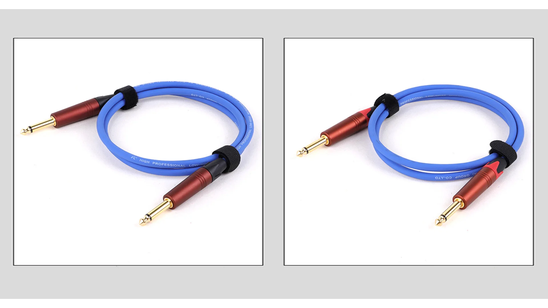 0,3 M-25M mehrere Farben hochwertige 6,35mm 6,35 Zoll ts männliche Buchse auf mm Zoll ts männliche Buchse zu geradem Patchkabel – Detail 3