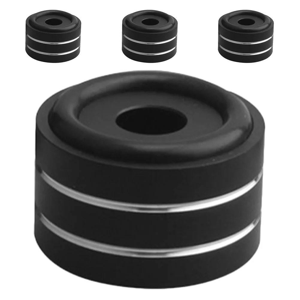 

4 Pcs Speaker Shock-absorbing Feet Speakers for Isolation Anti-slip Pads Non-skid Aluminum Alloy Isolating