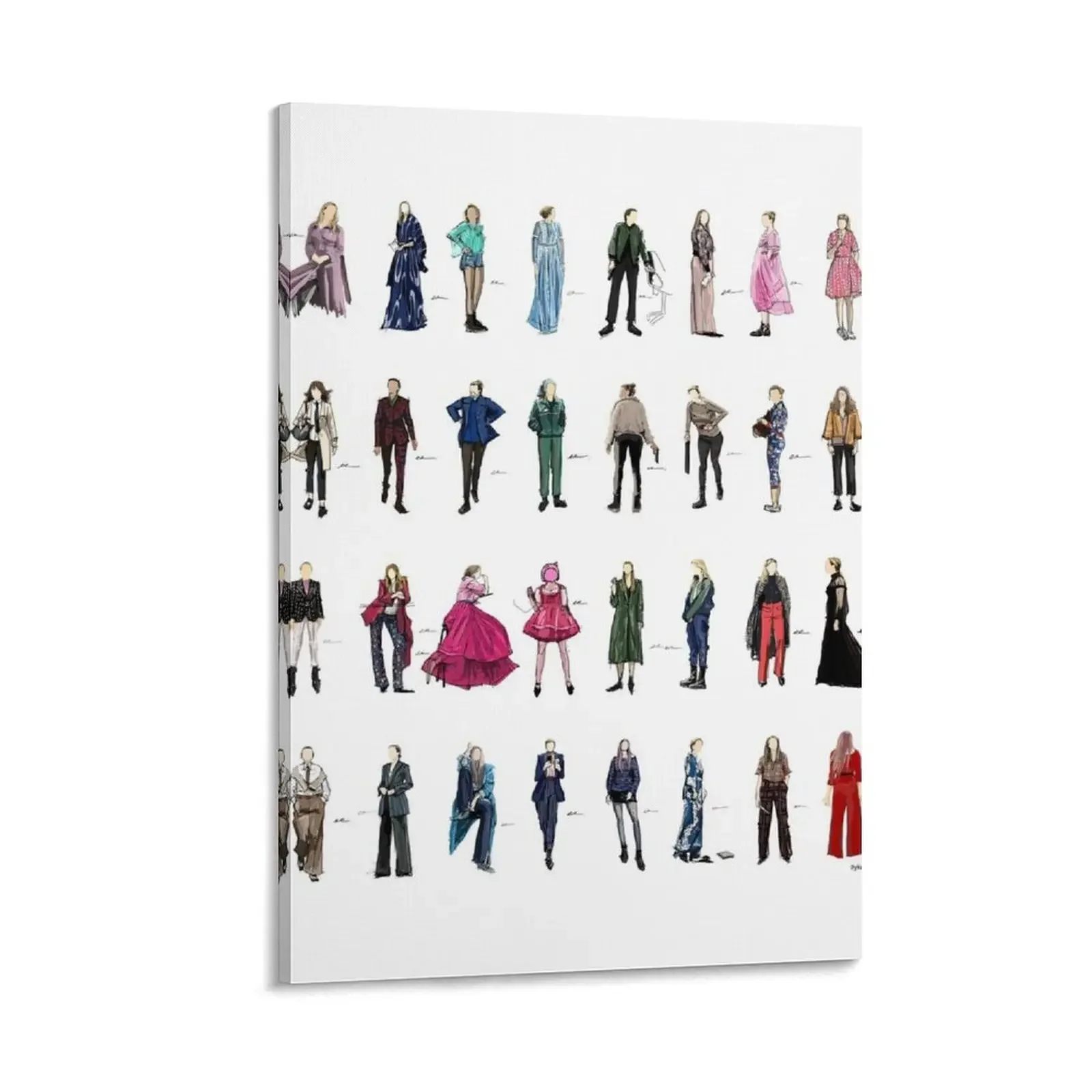 

Killing eve villanelle fashion looks version3.1 Canvas Painting wall decor decorative wall poster art Paintings on the wall