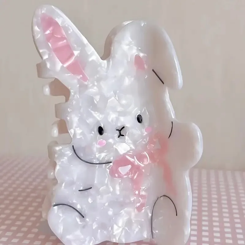 Cute Rabbit Paw Cartoon Ponytail, Cute Back of The Head Bun Interesting Styling Decoration Suitable for Cute Princess Girls