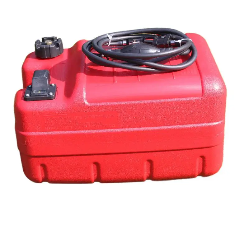 24L Portable Outboard Motor Suitable for Yamaha Marine Truck Fuel Tank with Connector Accessories Oil Pipe Anti-static Corrosion petrol can