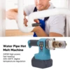 Electric Hot  Machine with Lithium Battery Rechargeable PPR Water Pipe Melter Fuser Water Pipe Melter Electric Pipe Fuser 4