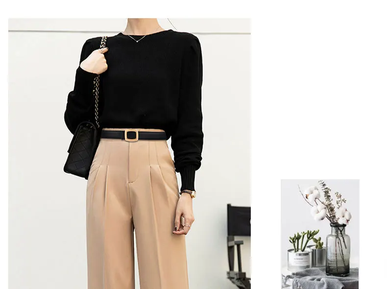 Ladies leather belt with high-end simple decoration; new trend genuine leather versatile black jeans belt. Sale Bangladesh