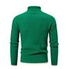 Christmas Red Pullover Sweaters Men's Sweater Knitted Turtleneck 4