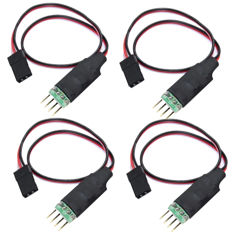 

4X Remote Control Switch Board CH3 Light Control Module For The Model RC Car Light Lamp Plug And Play