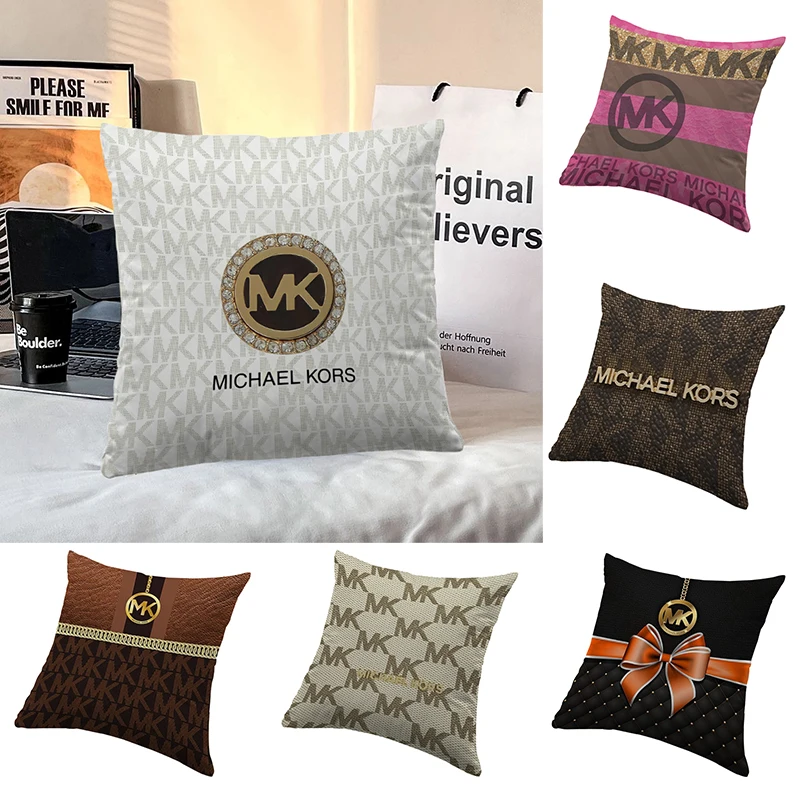 

Sofa Pillowcases M-Michael-Kors Square Cushion Cover Luxury Pillow Cover Pillow Case Car Bed Room Decor Dakimakura Wedding Gift