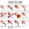 Limegirl Gel Nail Polish Set 60Colors Semi Permanent UV Led Gel Varnish Soak Off Nail Lacquers Base Top Coat 5