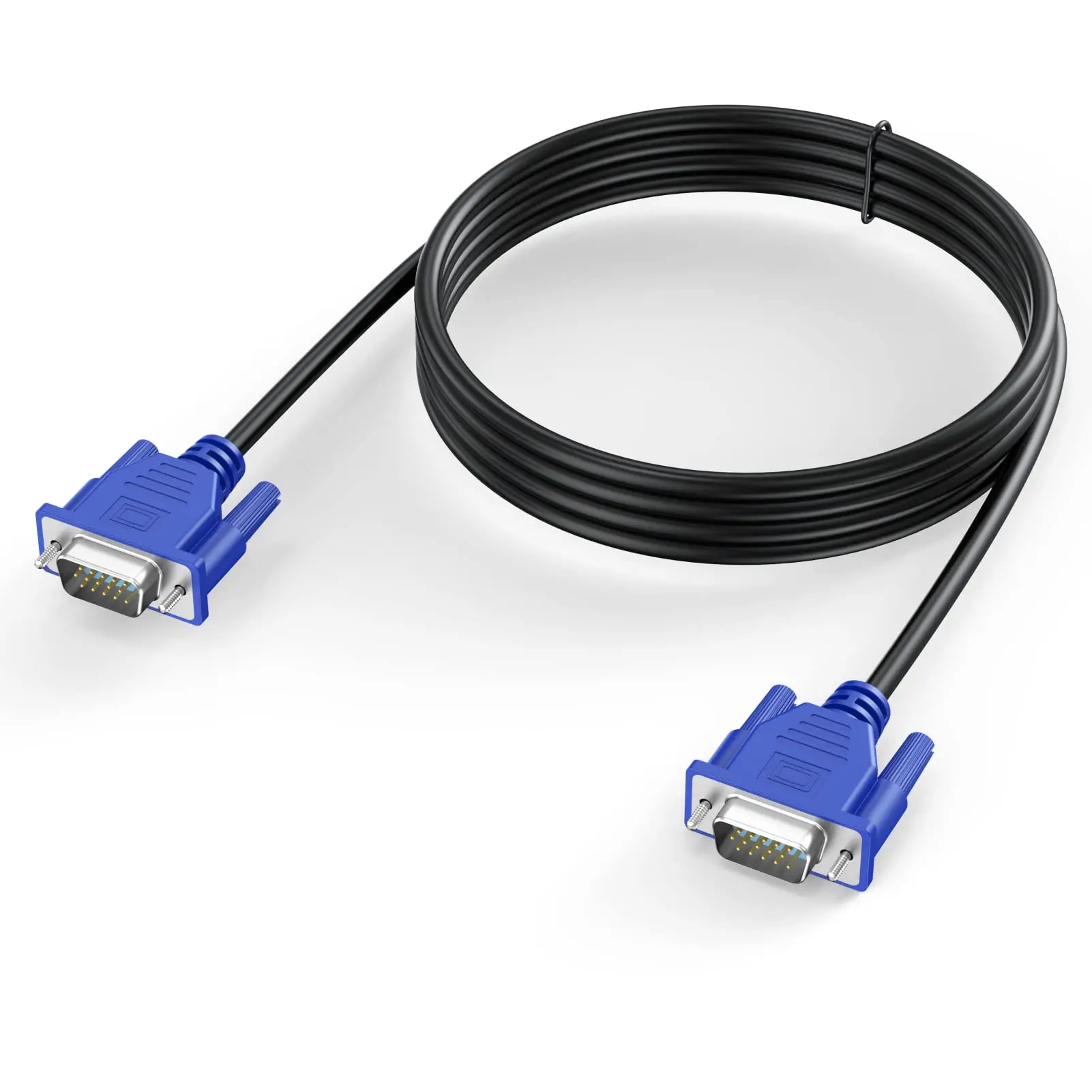 15Pin VGA to VGA Monitor Cable HD15 0.3/0.5M Male to Male (female) Cable Converter for Computer Monitor Projector TV Adapter vga cable