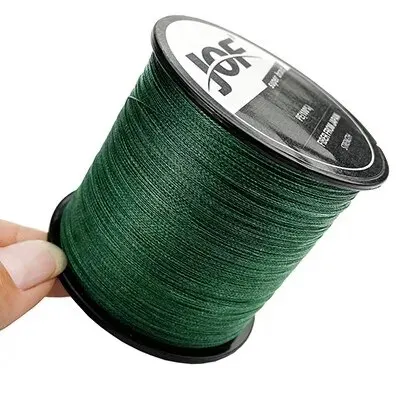 Premium JOF 4-Strand Braided Fishing Line - Durable Multifilament Wire for Carp Fishing, Available in Multiple Lengths