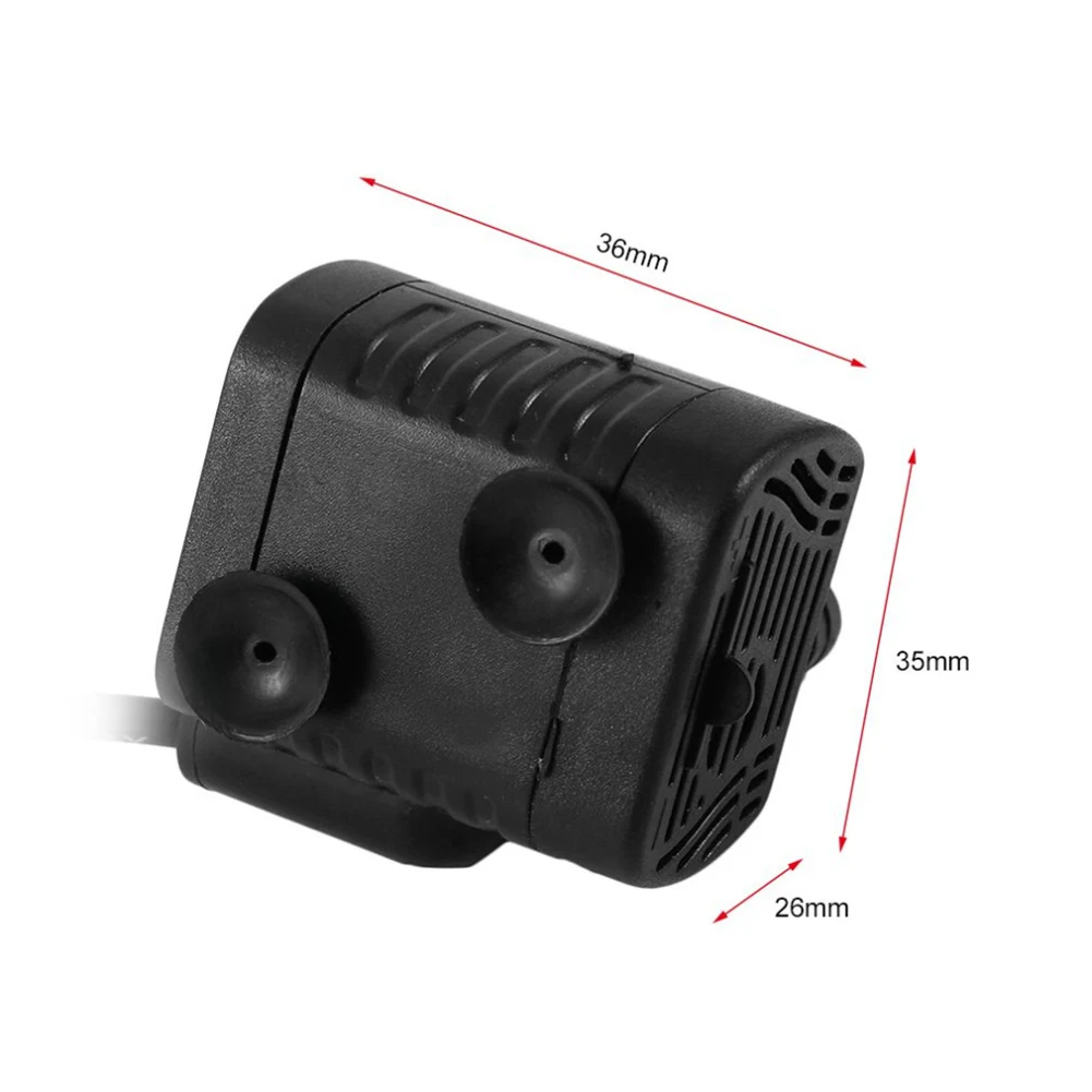 

3W USB-1020 DC3.5V-9V Mini Submersible Water Pump for Aquarium Landscape Fish Bowl