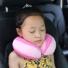 Children Neck Pillow Contrast Color Splicing Travel Sleeping U-shaped Pillows Comfortable Baby's Car Safety Seat Pillow 3