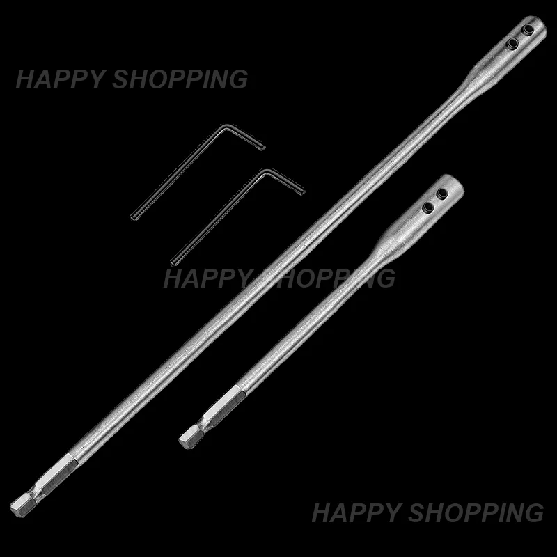

Drill Extension Connect Rod 150/300mm Fit For Flat Drill Bit Deep Hole Shaft Hex Extention Holder Connect Rod Tool