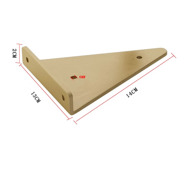 Retro Aranypolc Tartókonzol Polc A Fali Polcon Tartó Zárójelek Úszó Polcokhoz Konyhai Állvány Polcok Dekoráció - Image 4