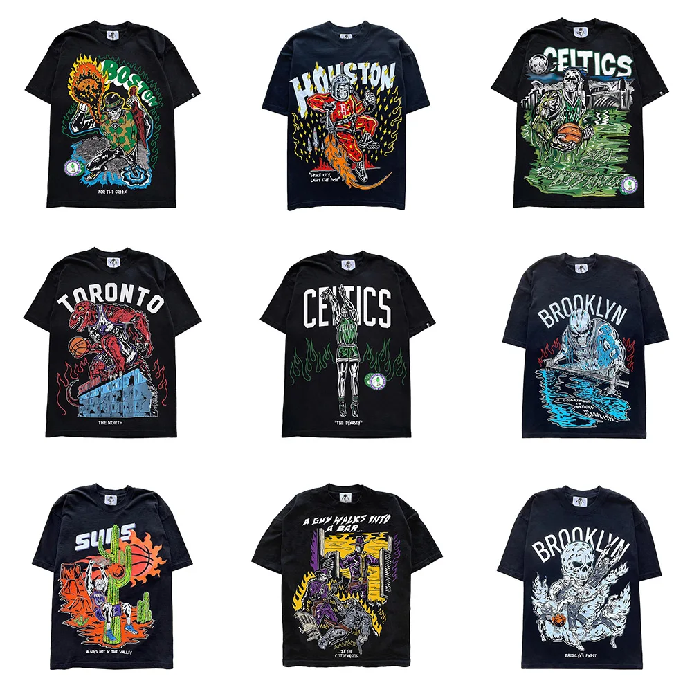 

Classic WL t shirts Streetwear Anime Casual Mens Clothing Oversized Print Short Sleeve Tops Tees