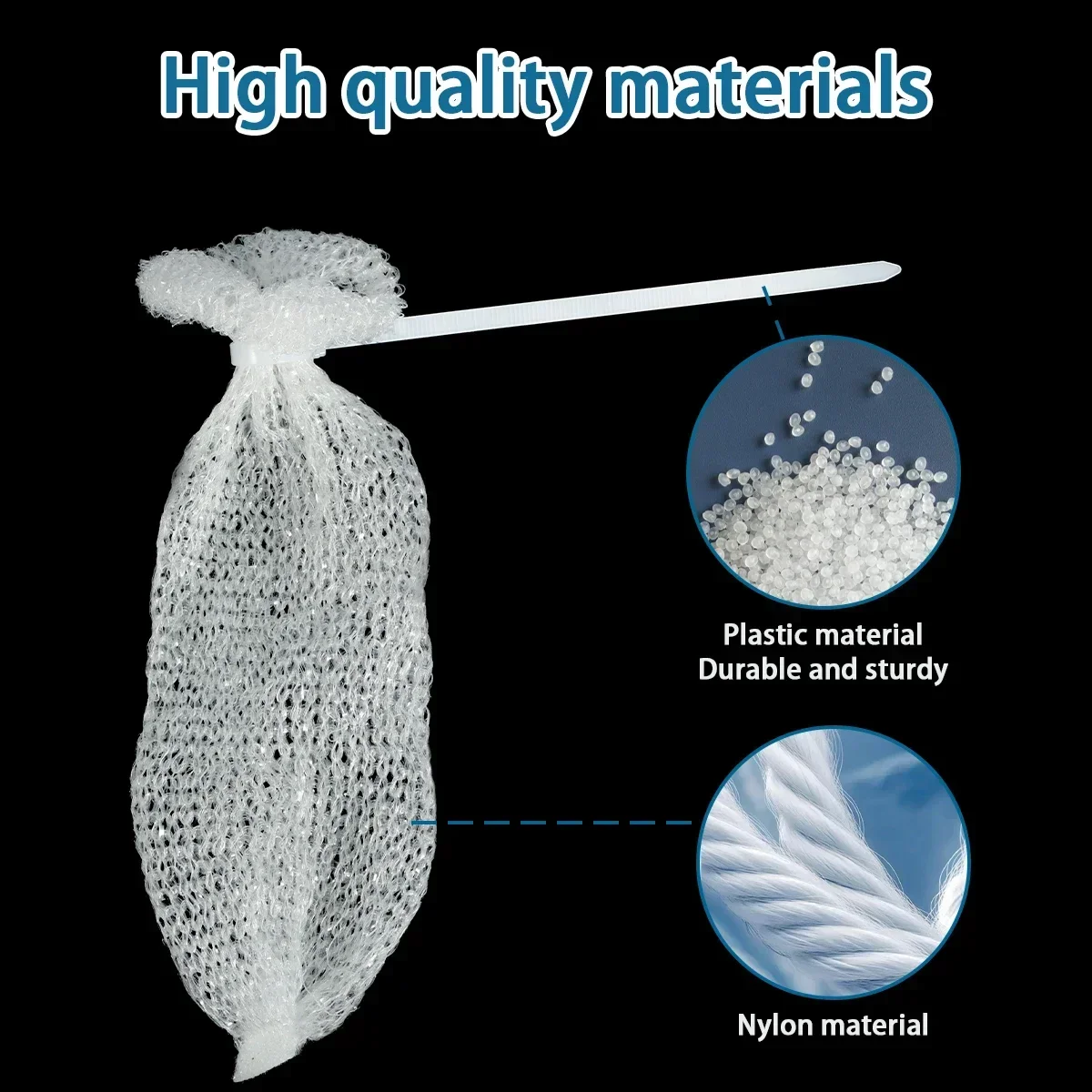 30Pcs Washer Lint Catcher Nylon Washing Machine Lint Trap with 30 Cable Ties Heavy-Duty Laundry Mesh Washer Hose Filter NEW