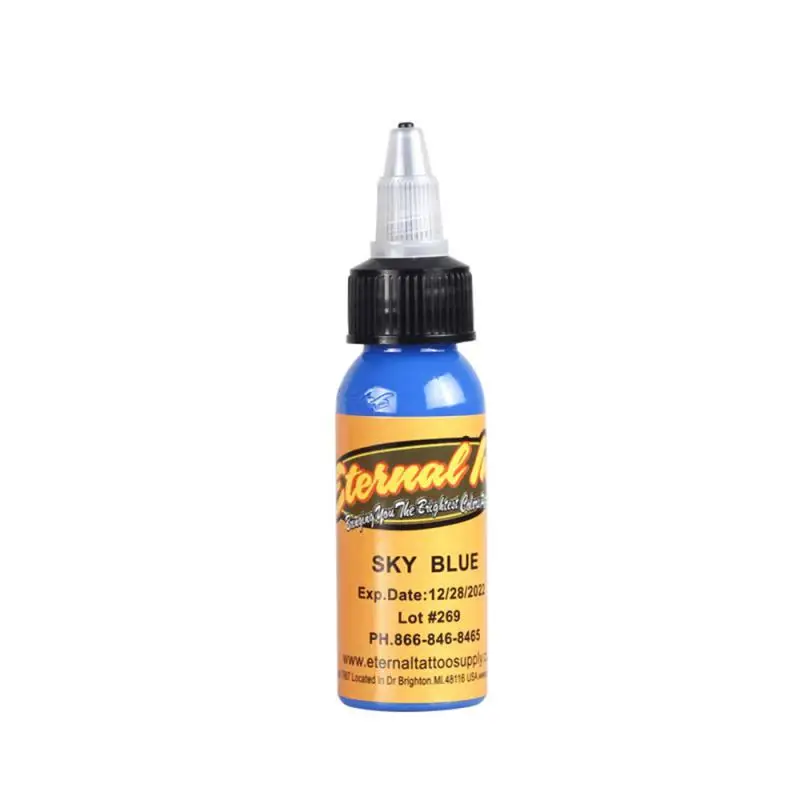 Body Painting Tattoo Ink Permanent Makeup Coloring Pigments Colorful Eyebrow Eyeliner Tattoo Pigments Body Eternal Painting Art