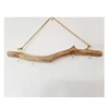 2Pcs Natural Driftwood Decorative Branches Farmhouse Home Wall Hanging Decor Hanging Jewelry Organizers With 5 Hooks Easy To Use 3